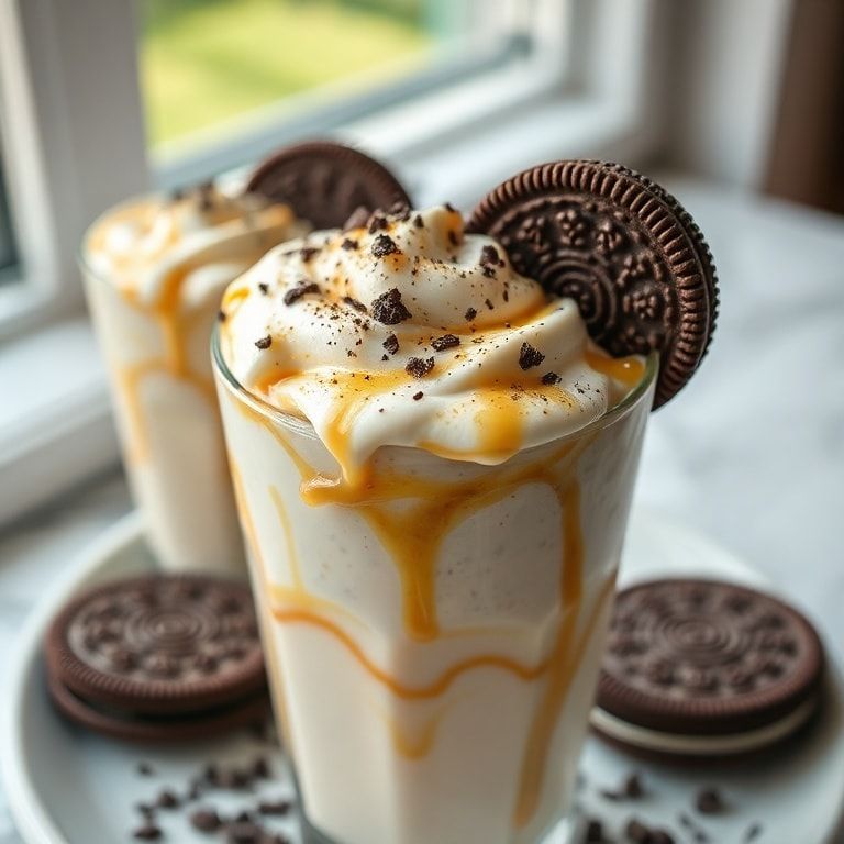 Creamy Oreo Milkshake Recipe Easy to Make at Home – Sweet & Velvety Delight