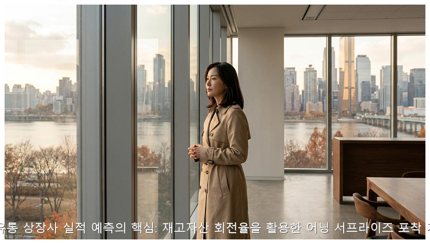 의류·유통 상장사 실적 예측의 핵심: 재고자산 회전율을 활용한 어닝 서프라이즈 포착 가이드 핵심 안내 및 분석 인포그래픽 (5)