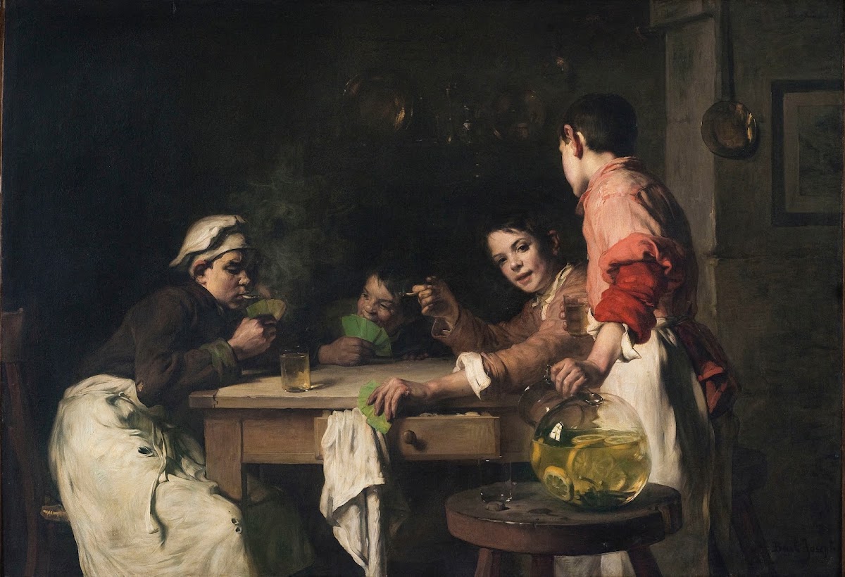 Les joueurs de cartes 1897