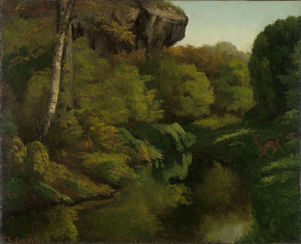 View in the Forest of Fontainebleau 1855