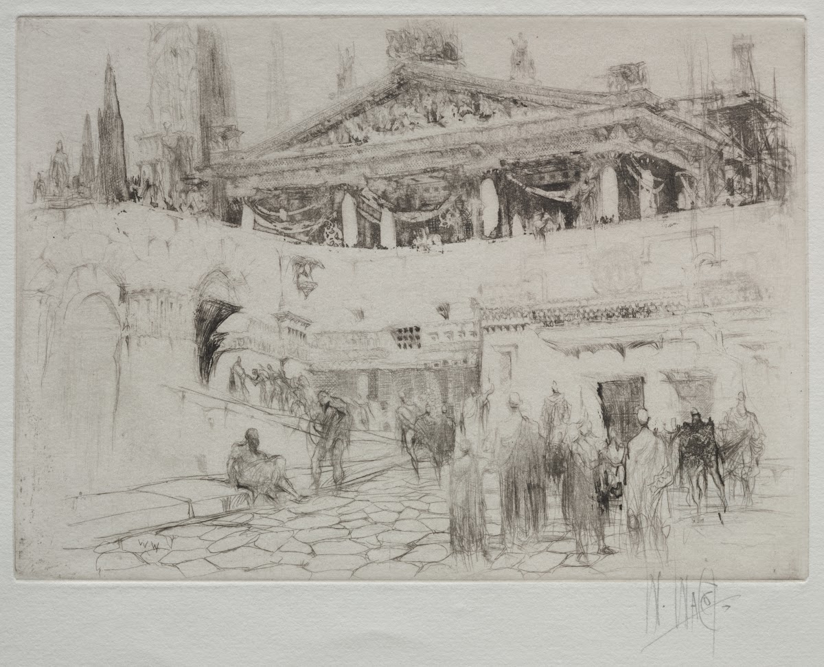 The First Wooden Temple of Jupiter 1918