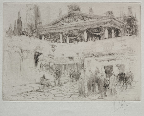 The First Wooden Temple of Jupiter 1918