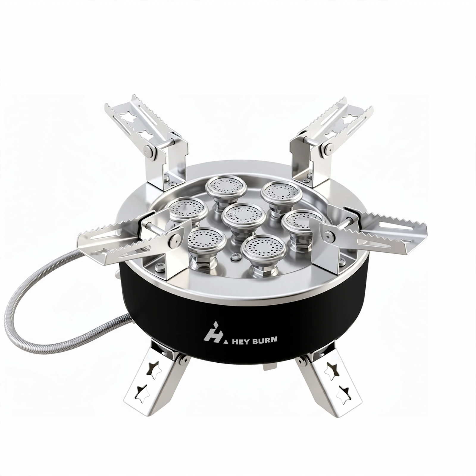 Portable gas stove with infrared burner