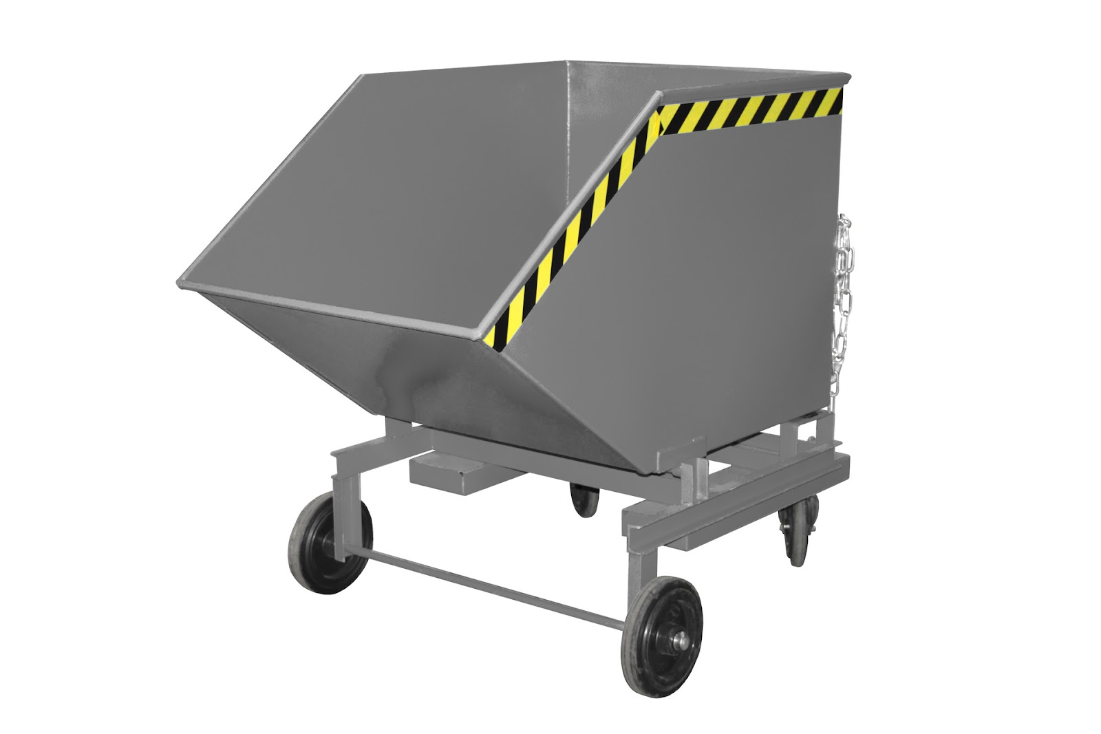 Containerwagen KW-ET 600, gelakt, Muisgrijs