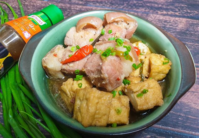 Thịt Kho Đậu Hũ Cay