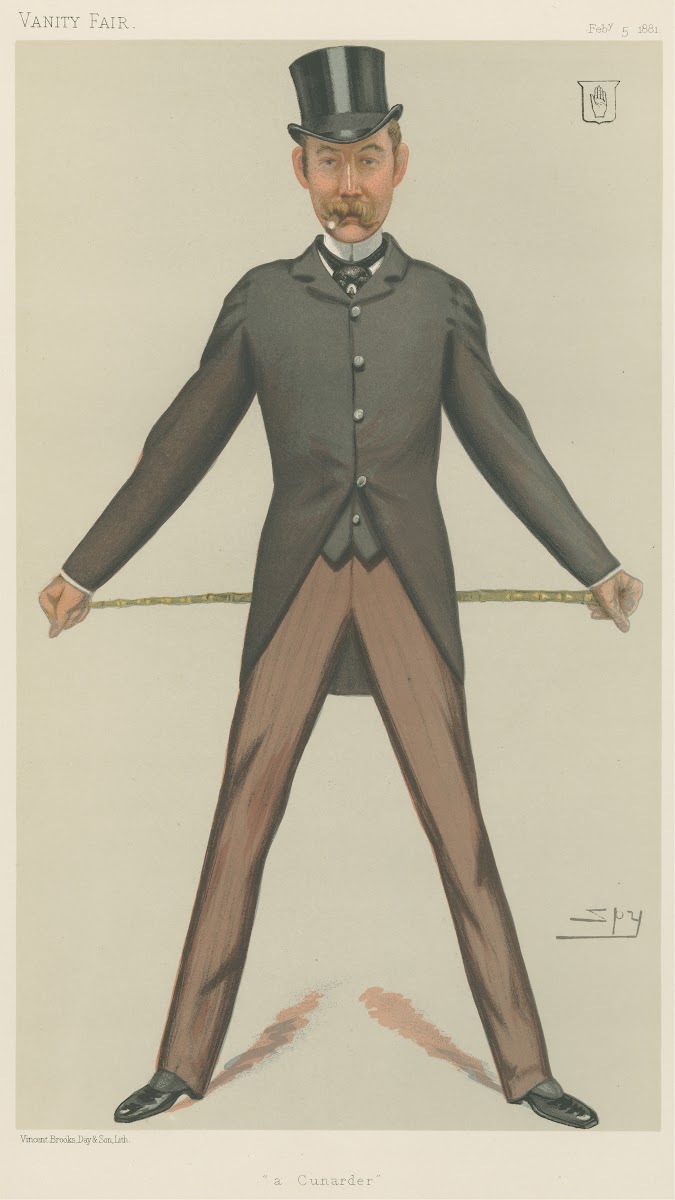 Sports Miscellaneous Sport Riders A Cunarder Sir Bache Edward Cunard February 5