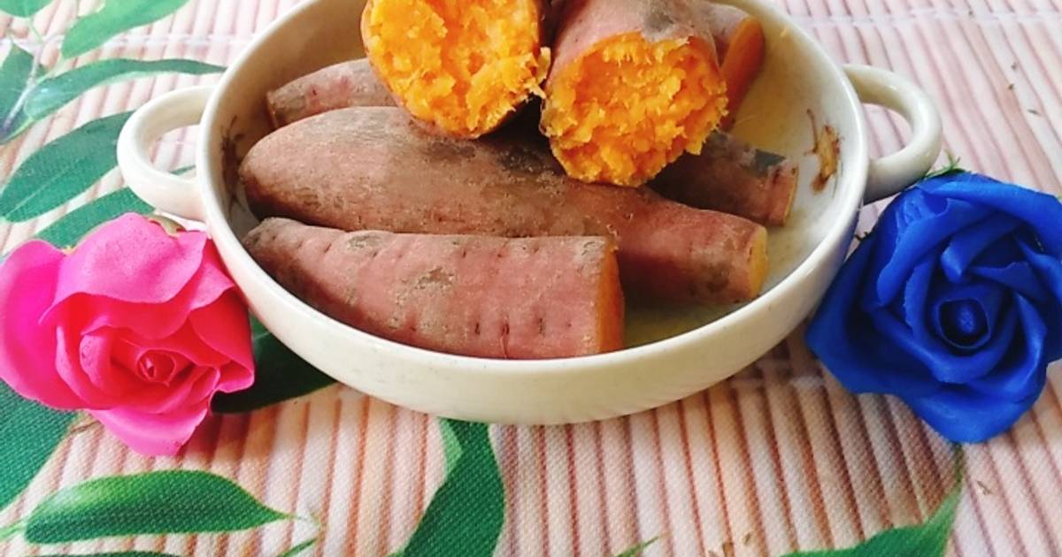 Khoai lang hấp
