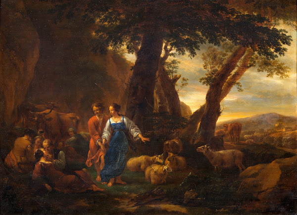 Landscape with Peasants and Cattle