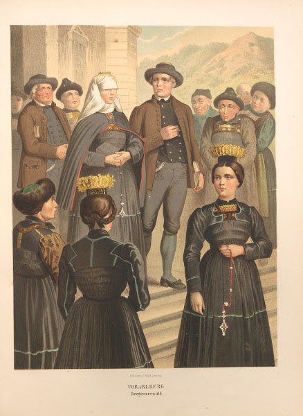 Deutsche Volkstrachten Pl79 1870