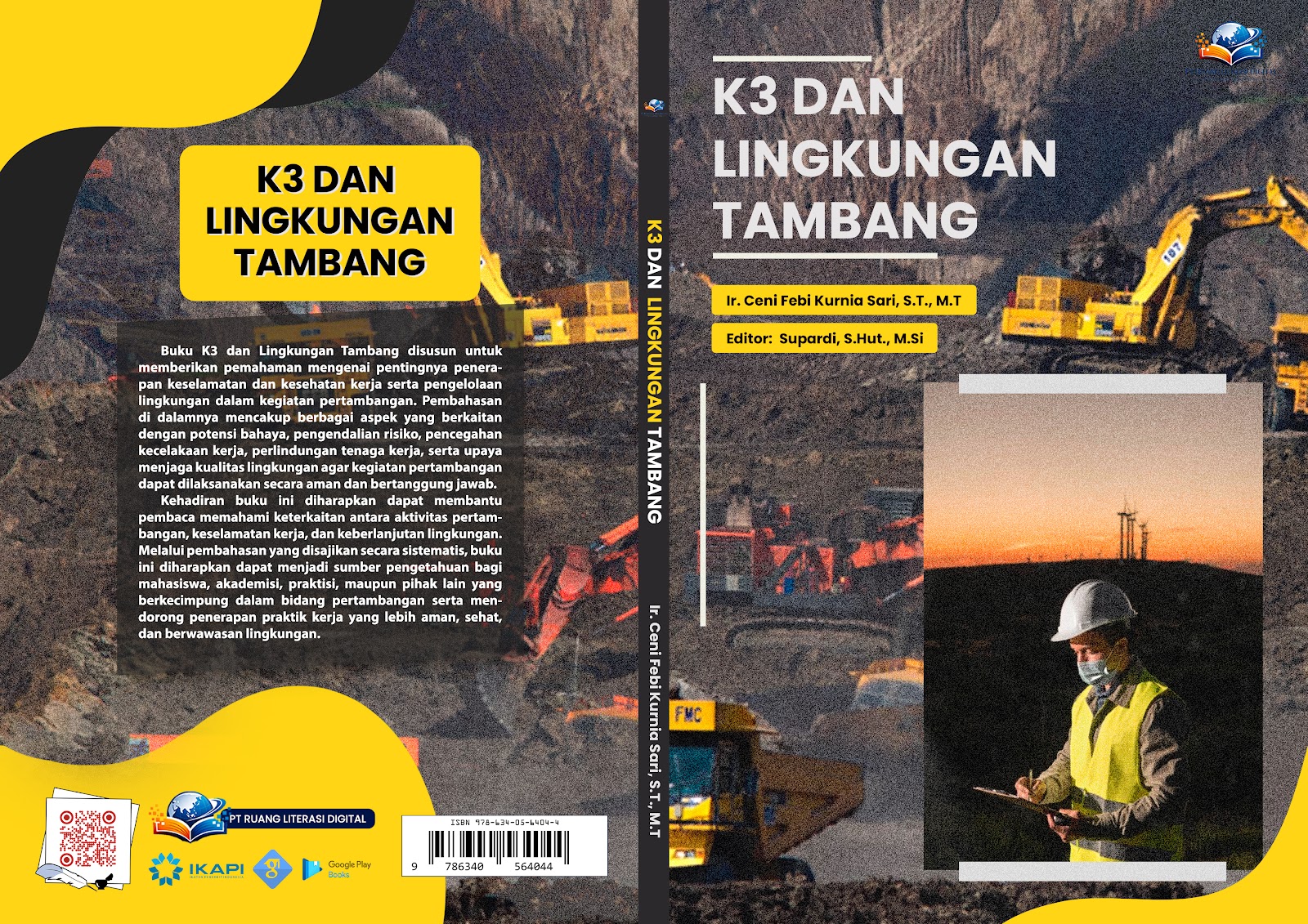 Cover depan K3 dan Lingkungan Tambang