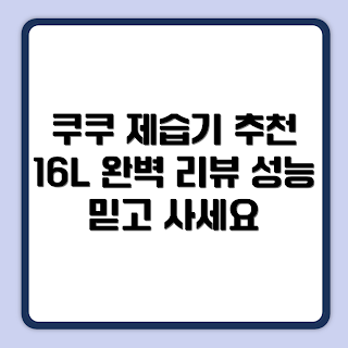 쿠쿠 제습기, 인스퓨어 DH-YNL1652FEB, 16L 제습기, 에스베이지 제습기, DH-YNL1652FEB 리뷰