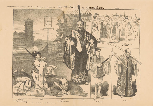 De Mikado te Amsterdam 1887