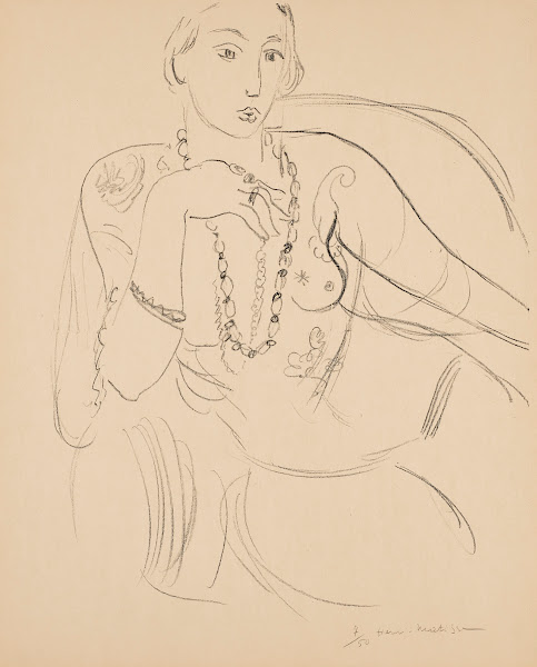 Femme au collier 1925