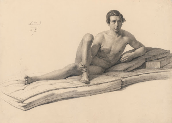 Man lying down 1833