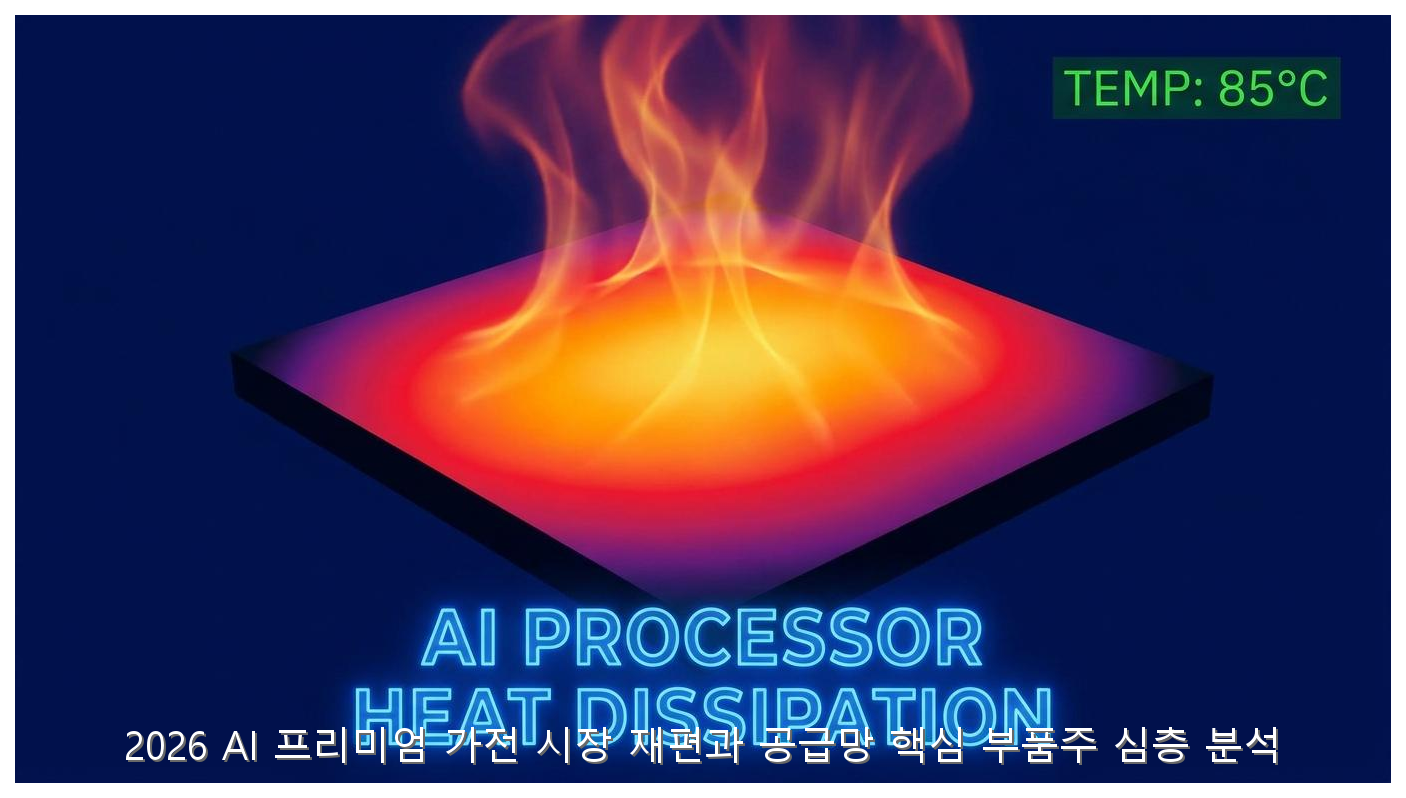 2026 AI 프리미엄 가전 시장 재편과 공급망 핵심 부품주 심층 분석 핵심 안내 및 분석 인포그래픽 (7)