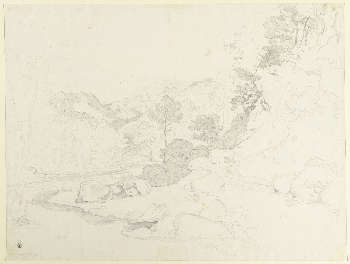 River section near Massa 1825