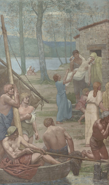 La Rencontre de sainte Geneviève et de saint Germain 1877