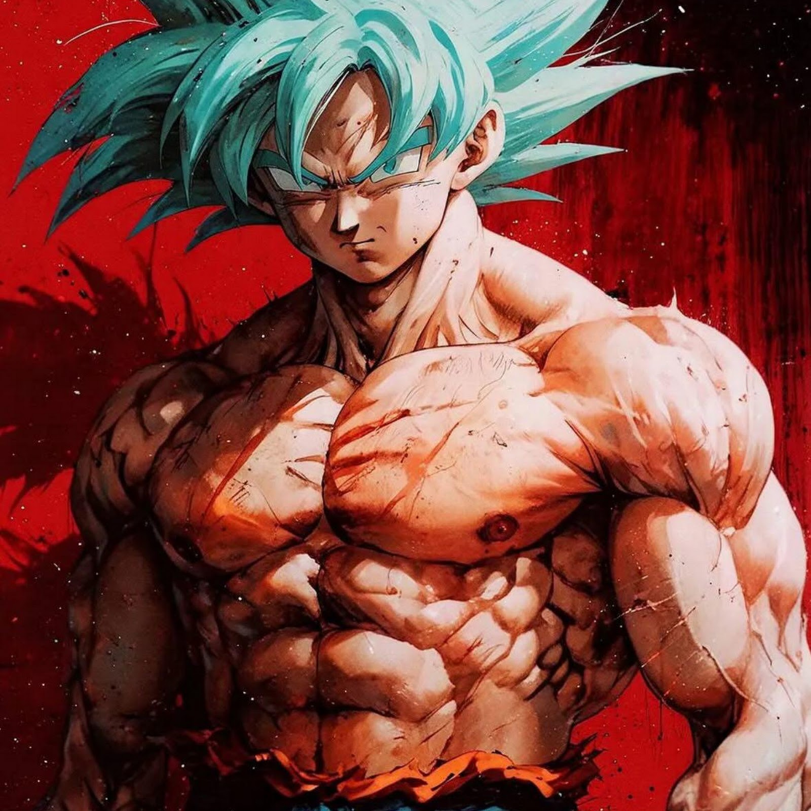 Download Dragon Ball, Goku, Anime, Fan Art Full HD iPhone