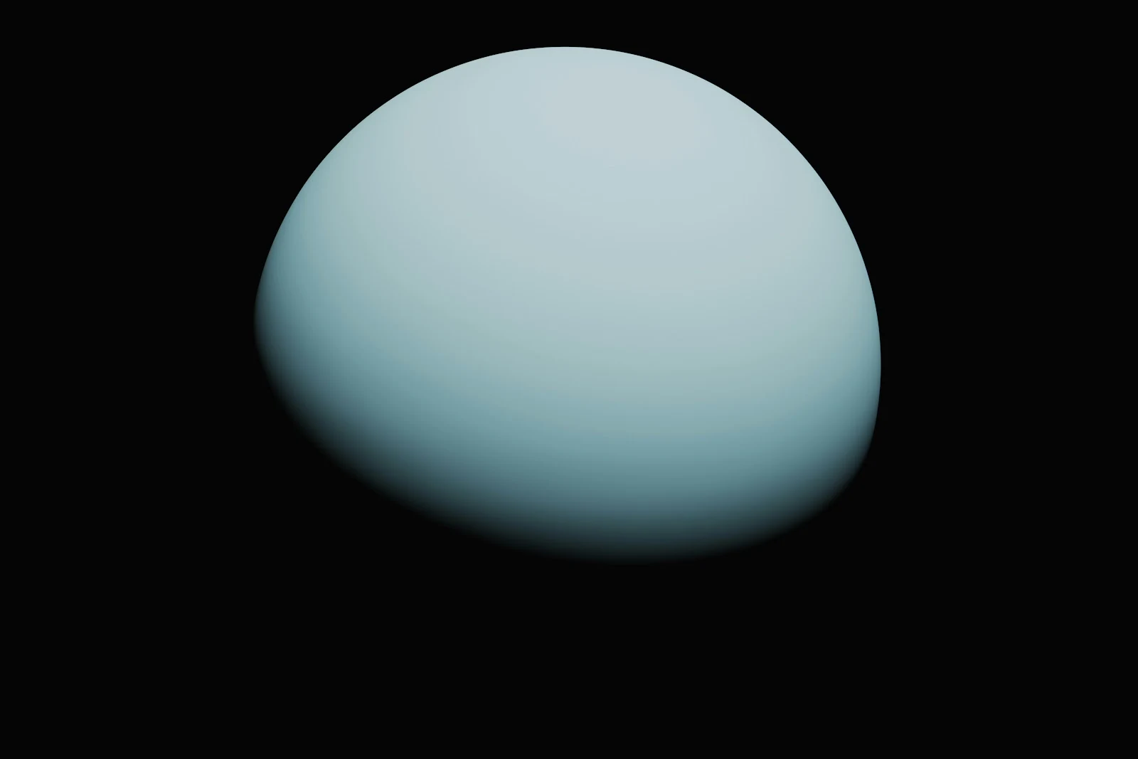 The Planet Uranus In Space - Space Art 8K Wallpaper (9792x6528)