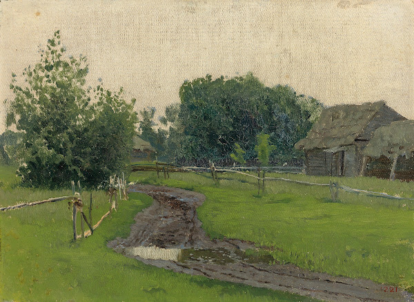 Village road 1880s