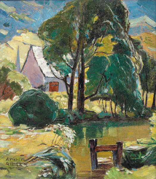 Haus am Teich