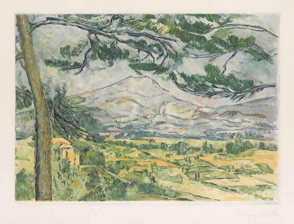 La Montagne Sainte Victoire 1887