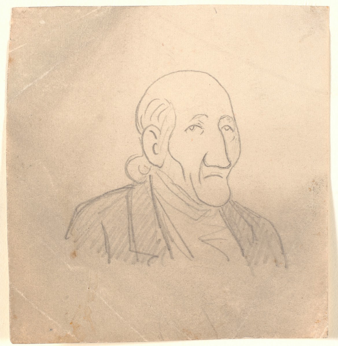 Karikeret oldingeportræt 1872