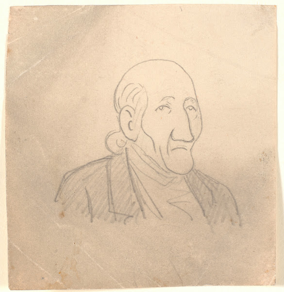 Karikeret oldingeportræt 1872