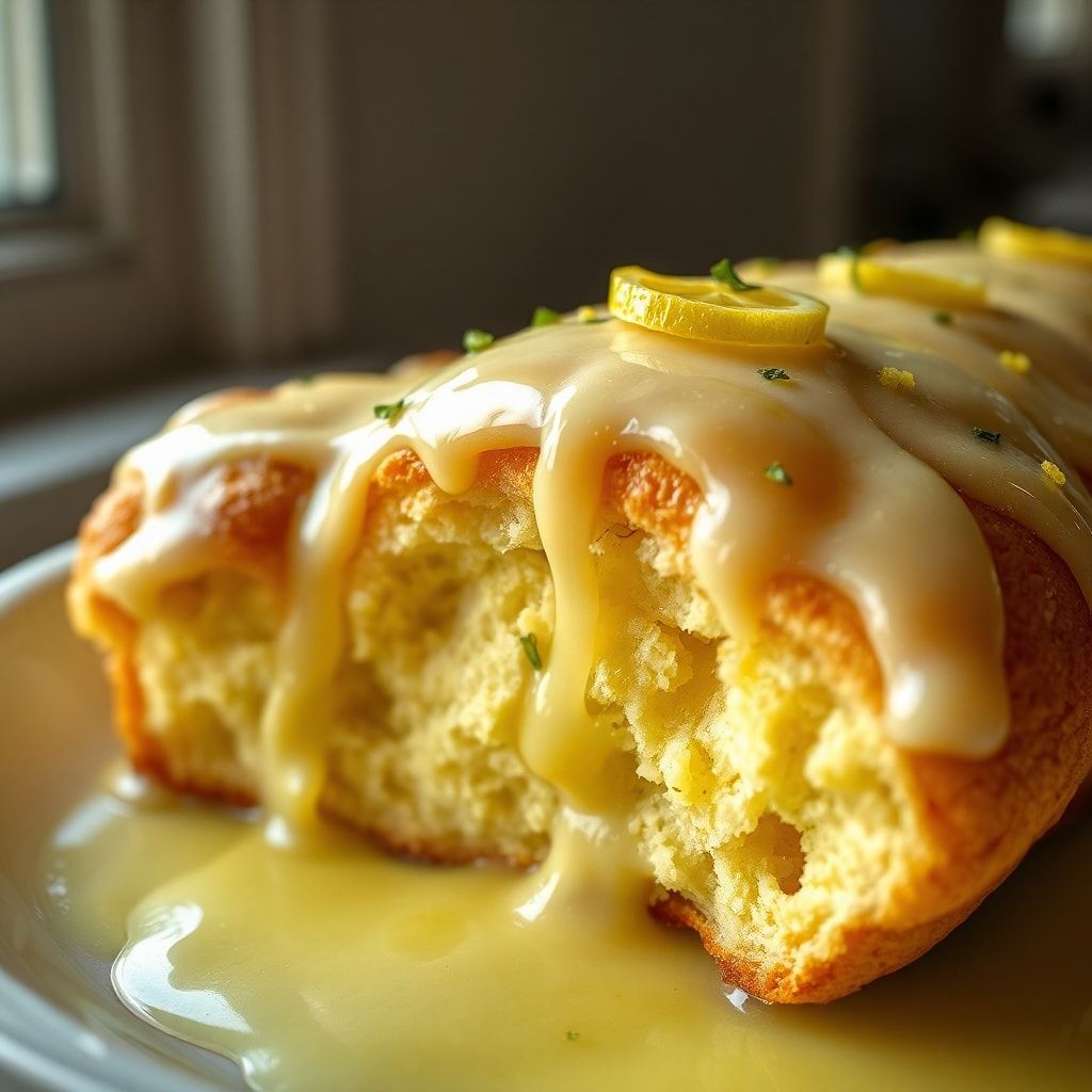 Easy Lemon Rolls Recipe with Zesty Lemon Icing (Quick, Homemade & Bright) finished