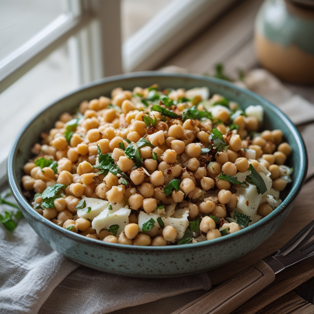 Mediterranean Chick Pea Salad Recipe - Easy & Homemade Flavor Bomb