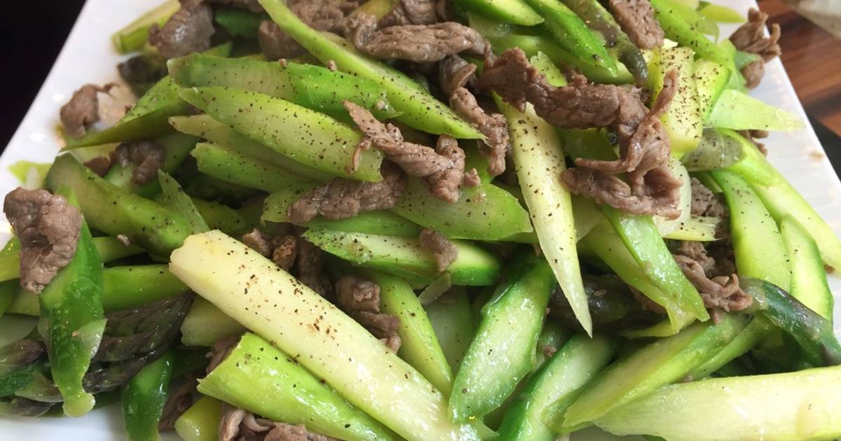 Măng Tây xào thịt bò