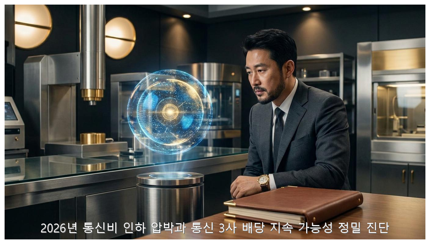 2026년 통신비 인하 압박과 통신 3사 배당 지속 가능성 정밀 진단 핵심 안내 및 분석 인포그래픽 (3)