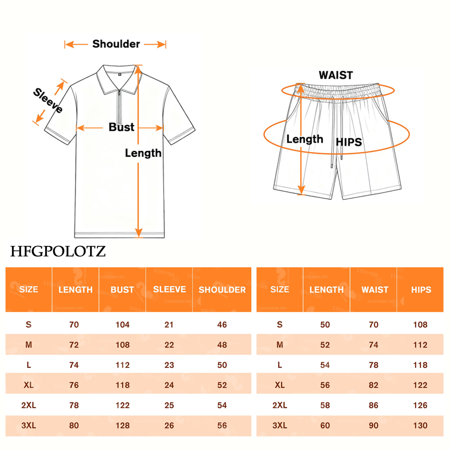 2D Waffle polo set