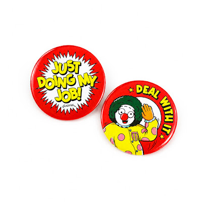 Doing My Job Pin