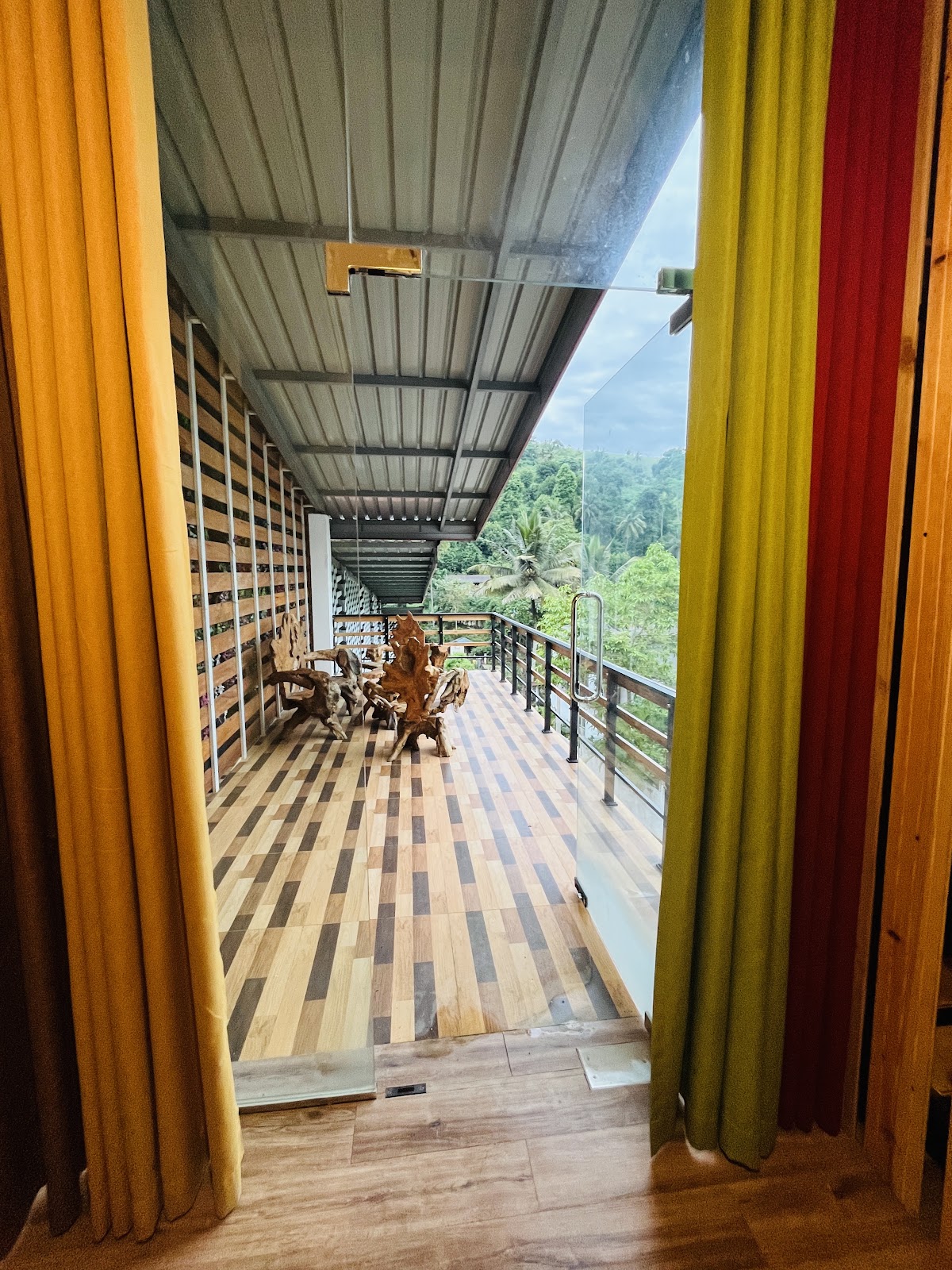 Deluxe Double Room - balcony view