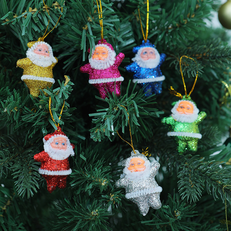 Santa Claus Ornament, Plastic