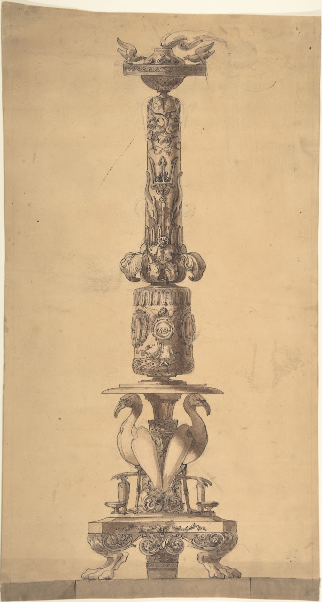 Design For A Candelabrum Ca 182637