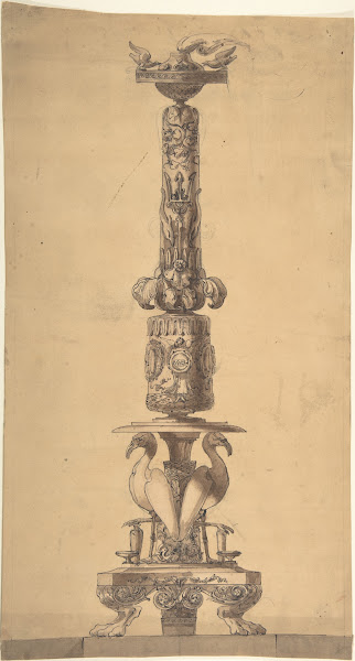 Design For A Candelabrum Ca 182637