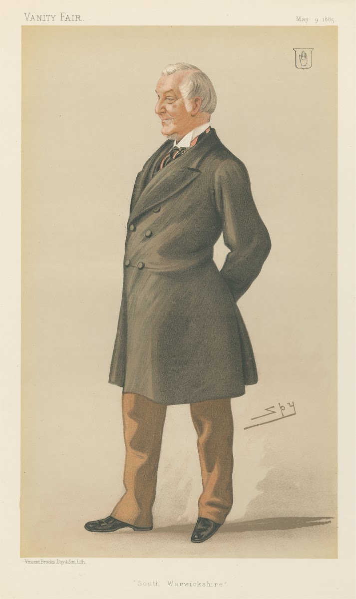Politicians South Warwickshire Sir John Eardley Eardley Wilmot May 9 1885 1885