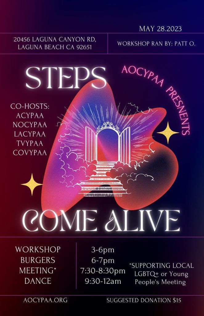 Flyer: AOCYPAA Presents “STEPS COME ALIVE”