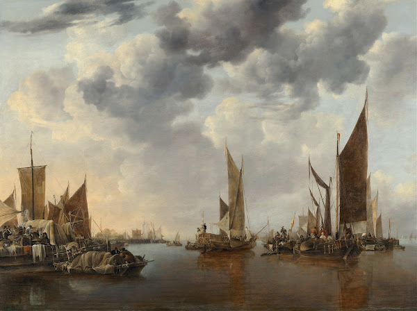 Seascape with Ships c 1660