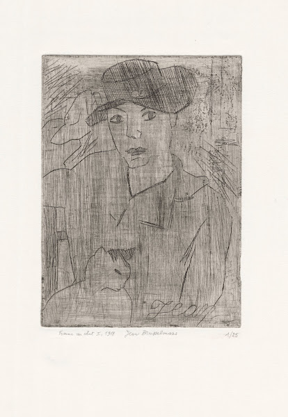 Woman with cat I 1917