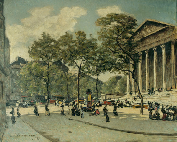 La place de la Madeleine 1912