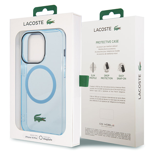 Lacoste Transparent MagSafe - Authenticity