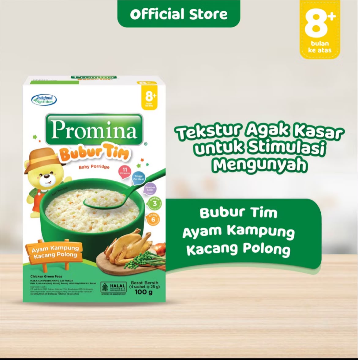 Promina Bubur Tim 8 bulan