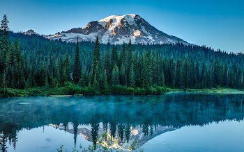 Mountain Lake Nature Wallpaper