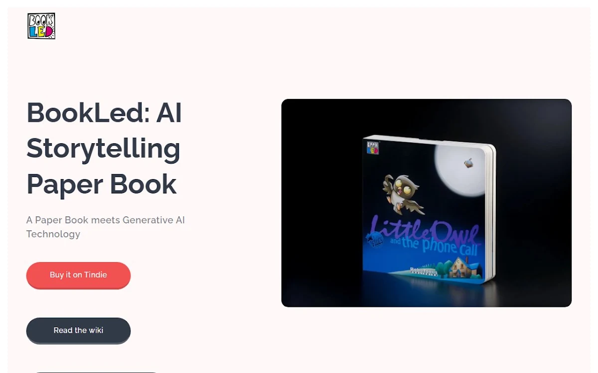 Captura de BookLed