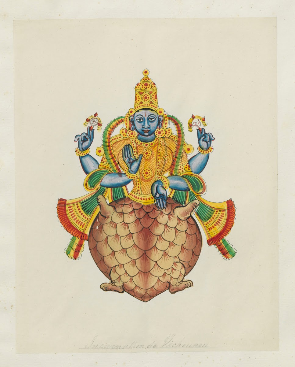 Paintings from the Chidambaram Shrine Pl005 1820 1830