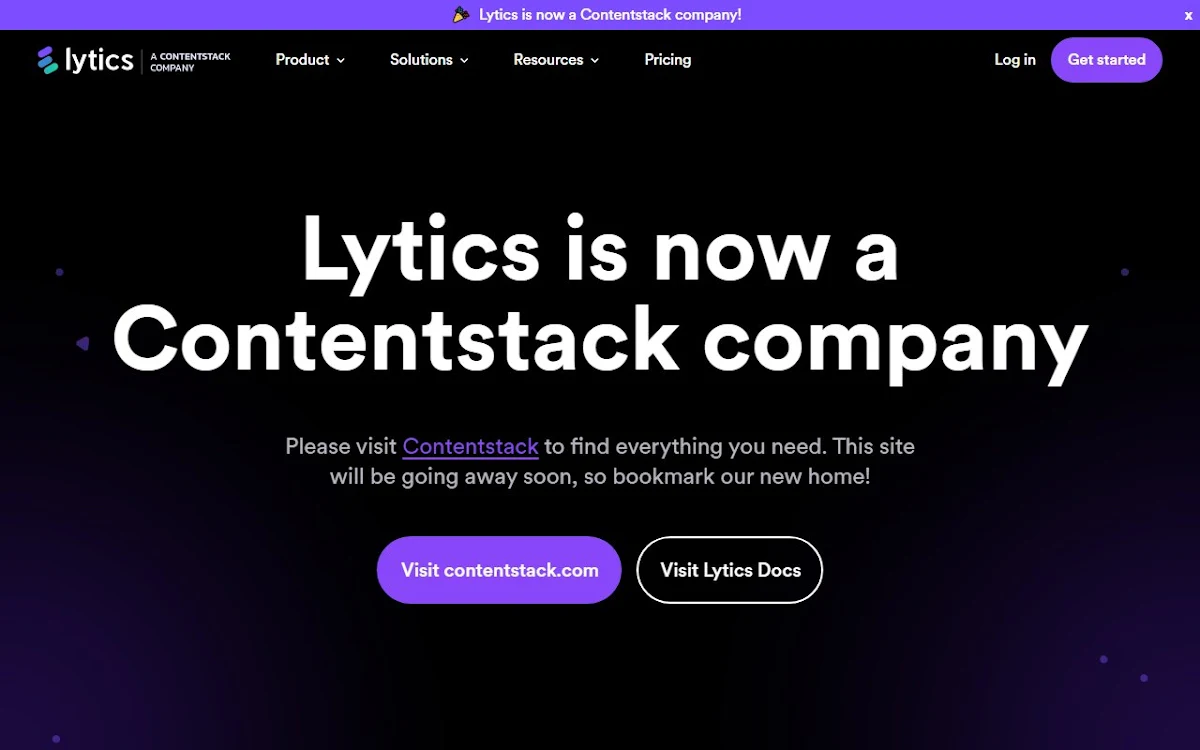 Captura de Lytics Customer Data Platform (CDP)
