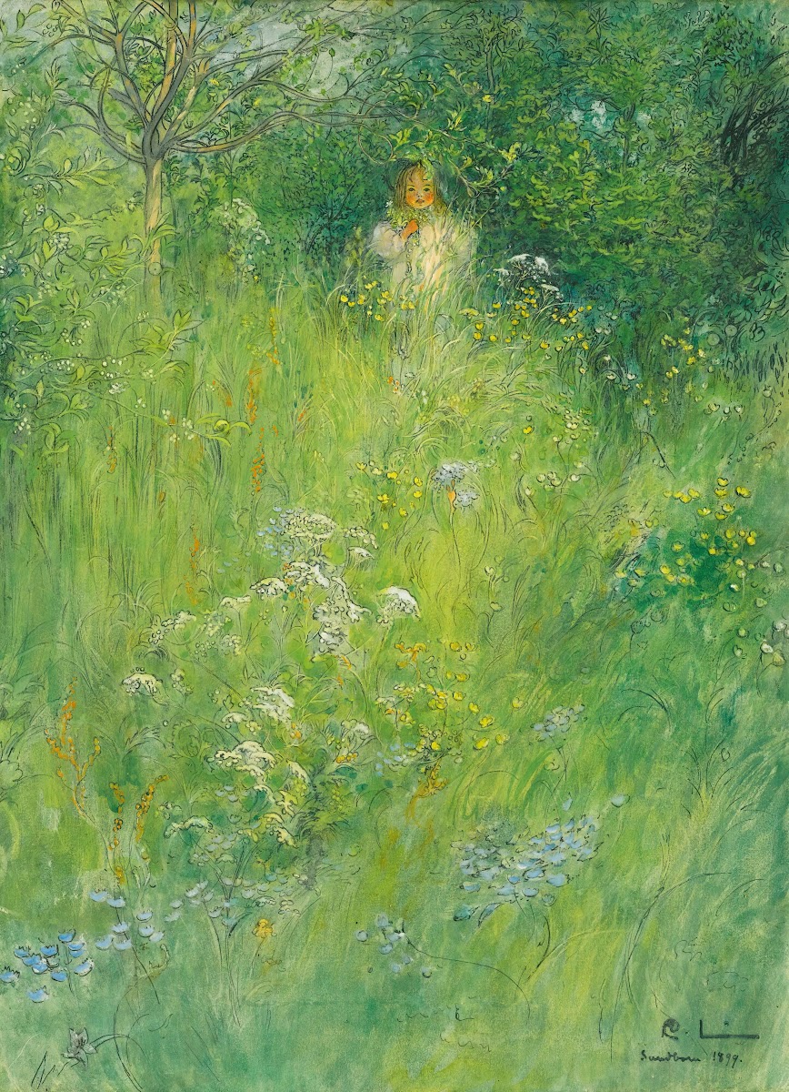 A Fairy Kersti In The Meadow 1899
